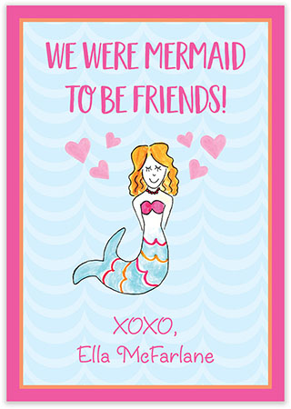 Valentine's Day Exchange Cards by Kelly Hughes Designs (Mermaid) Valentine's Day Exchange Cards by Kelly Hughes Designs (Mermaid)