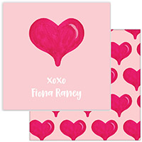 Valentine's Day Exchange Cards by PicMe Prints (Watercolor Heart)