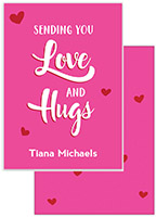 Valentine's Day Exchange Cards by PicMe Prints (Love and Hugs)