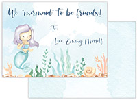 Valentine's Day Exchange Cards by PicMe Prints (Mermaid)