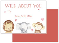 Valentine's Day Exchange Cards by PicMe Prints (Wild Animals)