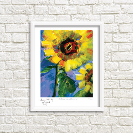 Framable Art Prints by Michele Pulver/Another Creation - Golden Sunshine