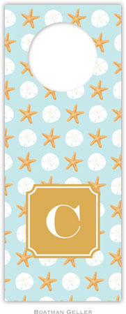 Personalized Wine Bottle Tags by Boatman Geller (Seashore Preset)