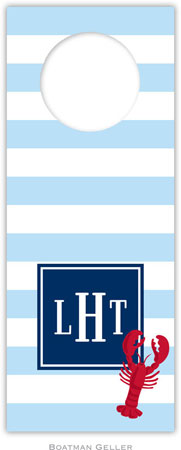 Personalized Wine Bottle Tags by Boatman Geller (Stripe Lobster Preset) Personalized Wine Bottle Tags by Boatman Geller (Stripe Lobster Preset)