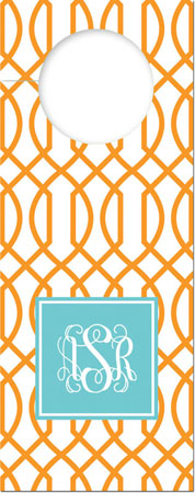 Personalized Create-Your-Own Wine Bottle Tags by Boatman Geller - Trellis Reverse Personalized Create-Your-Own Wine Bottle Tags by Boatman Geller - Trellis Reverse