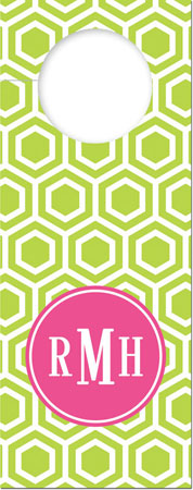 Personalized Create-Your-Own Wine Bottle Tags by Boatman Geller - Hexagon Personalized Create-Your-Own Wine Bottle Tags by Boatman Geller - Hexagon