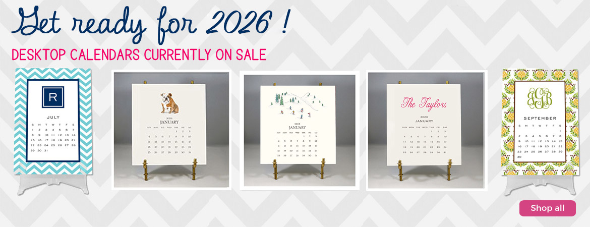 CURRENTLY ON SALE: 2025 Desktop Calendars
