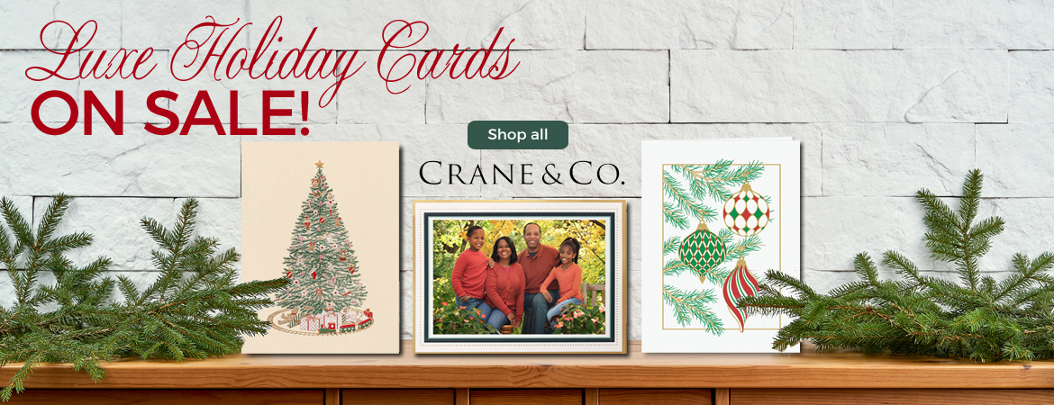 Holiday Savings with Crane & William Arthur!