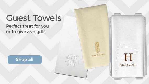 Guest Towels make great housewarming gifts!